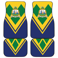 Saint Vincent and the Grenadines Independence Day Car Mats Simple Style - Wonder Print Shop