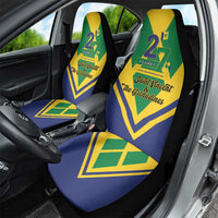 Saint Vincent and the Grenadines Independence Day Car Seat Cover Simple Style - Wonder Print Shop