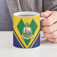 Saint Vincent and the Grenadines Independence Day Ceramic Mug Simple Style - Wonder Print Shop