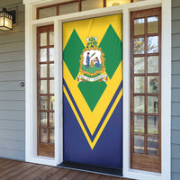 Saint Vincent and the Grenadines Independence Day Door Cover Simple Style - Wonder Print Shop