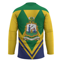 Saint Vincent and the Grenadines Independence Day Hockey Jersey Simple Style - Wonder Print Shop