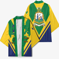 Saint Vincent and the Grenadines Independence Day Kimono Simple Style - Wonder Print Shop
