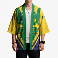 Saint Vincent and the Grenadines Independence Day Kimono Simple Style - Wonder Print Shop