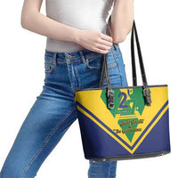 Saint Vincent and the Grenadines Independence Day Leather Tote Bag Simple Style - Wonder Print Shop