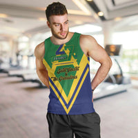 Saint Vincent and the Grenadines Independence Day Men Tank Top Simple Style - Wonder Print Shop