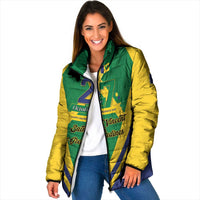 Saint Vincent and the Grenadines Independence Day Padded Jacket Simple Style - Wonder Print Shop