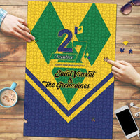 Saint Vincent and the Grenadines Independence Day Puzzle Simple Style - Wonder Print Shop