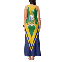 Saint Vincent and the Grenadines Independence Day Tank Maxi Dress Simple Style - Wonder Print Shop