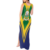 Saint Vincent and the Grenadines Independence Day Tank Maxi Dress Simple Style - Wonder Print Shop