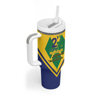 Saint Vincent and the Grenadines Independence Day Tumbler With Handle Simple Style - Wonder Print Shop