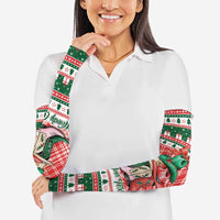 Personalized Cowgirl Boots Howdy Christmas Arm Sleeves Western Christmas - Wonder Print Shop