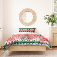 Cowgirl Boots Howdy Christmas Bedding Set Western Christmas - Wonder Print Shop