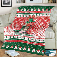 Cowgirl Boots Howdy Christmas Blanket Western Christmas - Wonder Print Shop