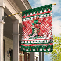 Cowgirl Boots Howdy Christmas Garden Flag Western Christmas - Wonder Print Shop