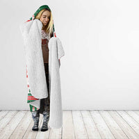 Cowgirl Boots Howdy Christmas Hooded Blanket Western Christmas - Wonder Print Shop