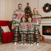 Personalized Cowgirl Boots Howdy Christmas Pajama Set Western Christmas - Wonder Print Shop