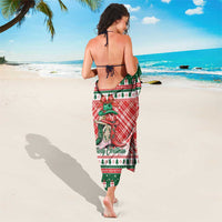 Cowgirl Boots Howdy Christmas Sarong Western Christmas - Wonder Print Shop