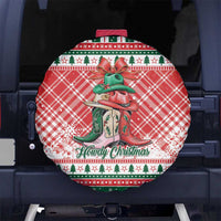 Cowgirl Boots Howdy Christmas Spare Tire Cover Western Christmas - Wonder Print Shop