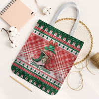 Cowgirl Boots Howdy Christmas Tote Bag Western Christmas - Wonder Print Shop