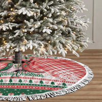 Cowgirl Boots Howdy Christmas Tree Skirt Western Christmas - Wonder Print Shop