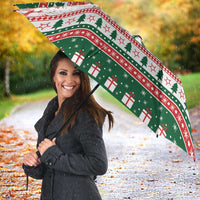 Cowgirl Boots Howdy Christmas Umbrella Western Christmas - Wonder Print Shop