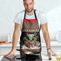 Sip Sparkle Sleigh Christmas Margarita Apron Funny Christmas Spirit - Wonder Print Shop