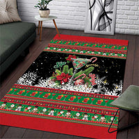 Sip Sparkle Sleigh Christmas Margarita Area Rug Funny Christmas Spirit - Wonder Print Shop