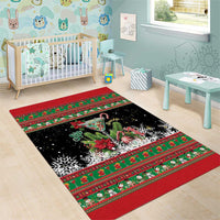 Sip Sparkle Sleigh Christmas Margarita Area Rug Funny Christmas Spirit - Wonder Print Shop