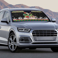 Sip Sparkle Sleigh Christmas Margarita Auto Sun Shade Funny Christmas Spirit - Wonder Print Shop