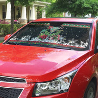 Sip Sparkle Sleigh Christmas Margarita Auto Sun Shade Funny Christmas Spirit - Wonder Print Shop