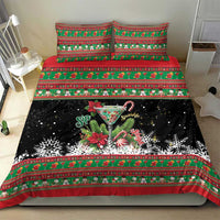 Sip Sparkle Sleigh Christmas Margarita Bedding Set Funny Christmas Spirit - Wonder Print Shop