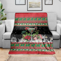 Sip Sparkle Sleigh Christmas Margarita Blanket Funny Christmas Spirit - Wonder Print Shop