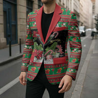 Sip Sparkle Sleigh Christmas Margarita Blazer Funny Christmas Spirit - Wonder Print Shop