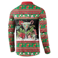 Sip Sparkle Sleigh Christmas Margarita Button Sweatshirt Funny Christmas Spirit - Wonder Print Shop