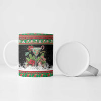 Sip Sparkle Sleigh Christmas Margarita Ceramic Mug Funny Christmas Spirit - Wonder Print Shop