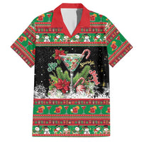 Sip Sparkle Sleigh Christmas Margarita Hawaiian Shirt Funny Christmas Spirit - Wonder Print Shop