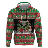 Sip Sparkle Sleigh Christmas Margarita Hoodie Funny Christmas Spirit - Wonder Print Shop
