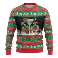 Sip Sparkle Sleigh Christmas Margarita Ugly Christmas Sweater Funny Christmas Spirit - Wonder Print Shop