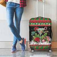 Sip Sparkle Sleigh Christmas Margarita Luggage Cover Funny Christmas Spirit - Wonder Print Shop