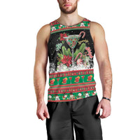 Sip Sparkle Sleigh Christmas Margarita Men Tank Top Funny Christmas Spirit - Wonder Print Shop