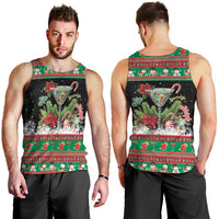 Sip Sparkle Sleigh Christmas Margarita Men Tank Top Funny Christmas Spirit - Wonder Print Shop