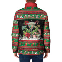 Sip Sparkle Sleigh Christmas Margarita Padded Jacket Funny Christmas Spirit - Wonder Print Shop