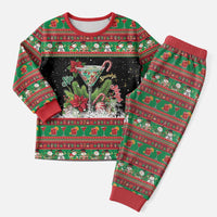 Sip Sparkle Sleigh Christmas Margarita Christmas Pajama Set Funny Christmas Spirit - Wonder Print Shop