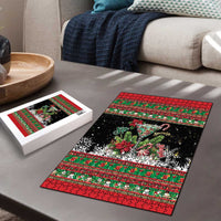 Sip Sparkle Sleigh Christmas Margarita Puzzle Funny Christmas Spirit - Wonder Print Shop