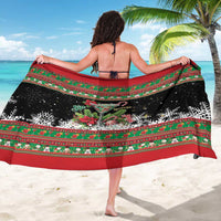 Sip Sparkle Sleigh Christmas Margarita Sarong Funny Christmas Spirit - Wonder Print Shop