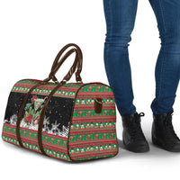 Sip Sparkle Sleigh Christmas Margarita Travel Bag Funny Christmas Spirit - Wonder Print Shop