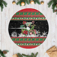 Sip Sparkle Sleigh Christmas Margarita Tree Skirt Funny Christmas Spirit - Wonder Print Shop