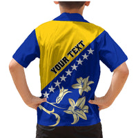 Bosnia and Herzegovina Independence Day Family Matching Mermaid Dress and Hawaiian Shirt Bosna i Hercegovina Lily - Wonder Print Shop