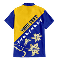 Bosnia and Herzegovina Independence Day Family Matching Mermaid Dress and Hawaiian Shirt Bosna i Hercegovina Lily - Wonder Print Shop