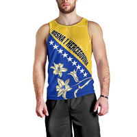 Bosnia and Herzegovina Independence Day Men Tank Top Bosna i Hercegovina Lily - Wonder Print Shop
